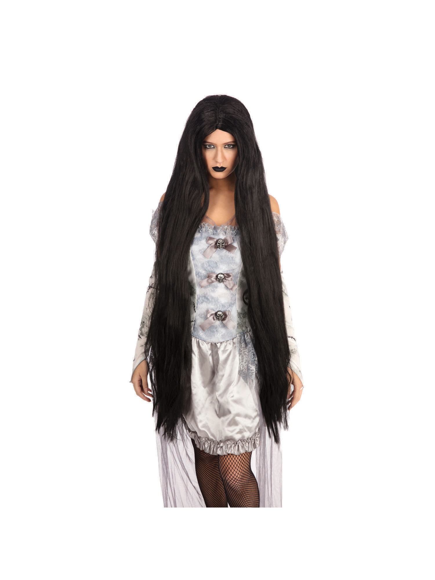 Black Long 40'' Wig